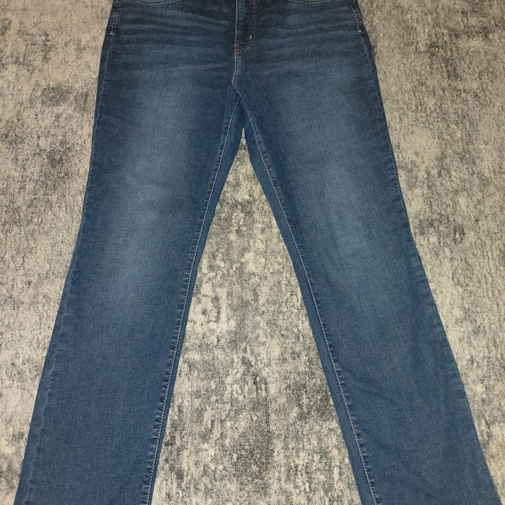 Signature by Levi Strauss Dark Blue Straight Leg Jeans